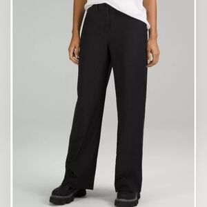 Lululemon Black City Sleek 5 Pocket High-Rise Wide-Leg Pant Full Length
